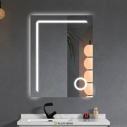 LED Badezimmerspiegel mit Beleuchtung – Modernes Wanddesign rund & eckig (Badezimmerspiegel) kaufen bei Linkreich – Jetzt entdecken!