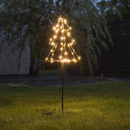 LED Gartenstecker Tannenbaum Weihnachtsbeleuchtung Beleuchtung Timer warmweiß (LED Gartenstecker) kaufen bei Linkreich – Jetzt entdecken!