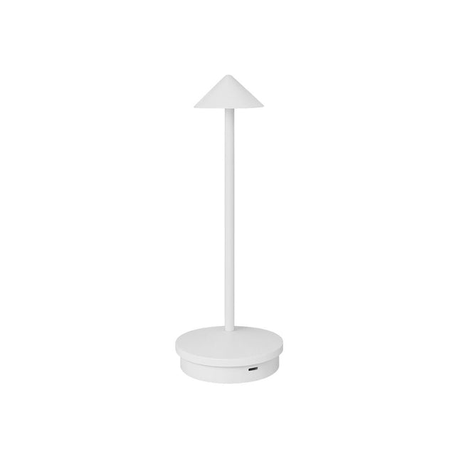 LED - Tischlampe Weiß mit Touch - Bedienung – Schlankes, minimalistisches Design für Wohn - & Gewerberäume (Tischlampen) kaufen bei Linkreich – Jetzt entdecken!