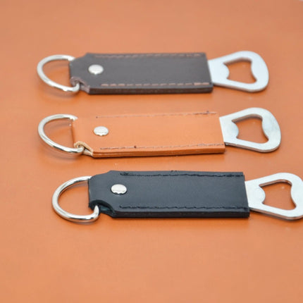 Leder Schlüsselanhänger mit Gravur – Multifunktionaler Flaschenöffner, Geschenk für ihn () kaufen bei Linkreich – Jetzt entdecken!
