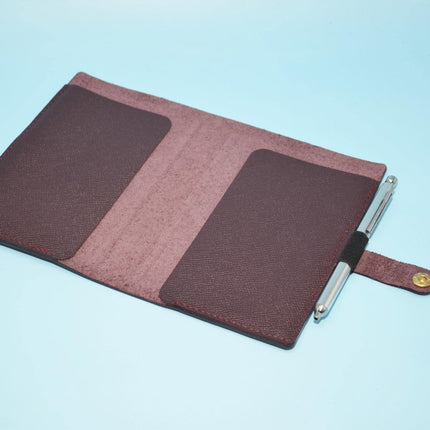 Leder Tagebuchhülle A6 – Reisetagebuch Cover, Italienisches Nappa, Gravur möglich, Nachfüllbar (Made in Germany) kaufen bei Linkreich – Jetzt entdecken!