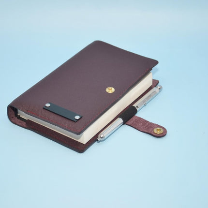 Leder Tagebuchhülle A6 – Reisetagebuch Cover, Italienisches Nappa, Gravur möglich, Nachfüllbar (Made in Germany) kaufen bei Linkreich – Jetzt entdecken!