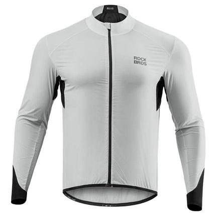 Leichte Fahrradjacke Atmungsaktiv Reflektierend Grau Herren (Fahrradjacke) kaufen bei Linkreich – Jetzt entdecken!