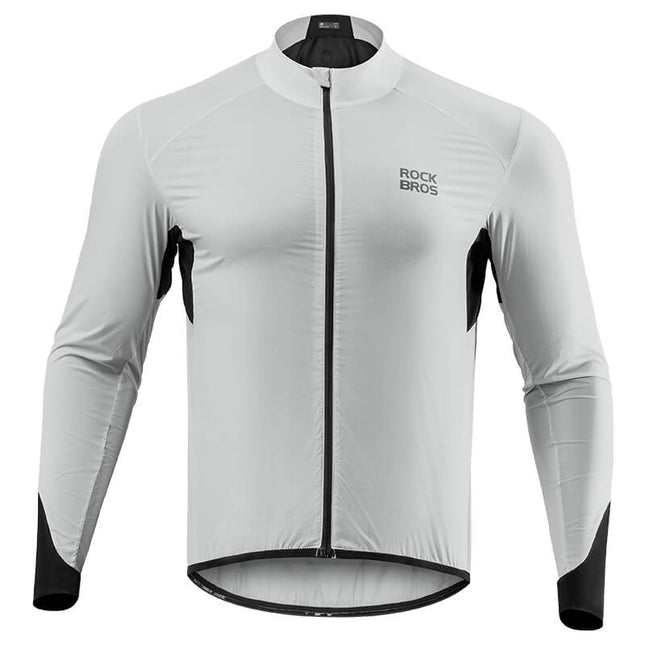 Leichte Fahrradjacke Atmungsaktiv Reflektierend Grau Herren (Fahrradjacke) kaufen bei Linkreich – Jetzt entdecken!