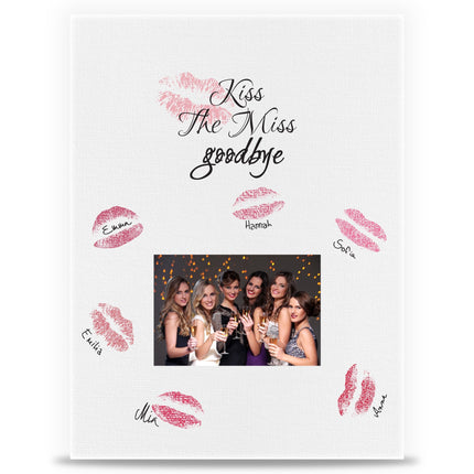 SEO. Leinwand Kiss the Miss Goodbye - Linkreich