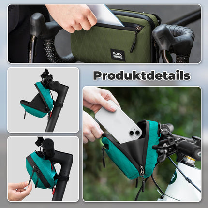 Lenkertasche Fahrradtasche mit Schultergurt 2,1L (Fahrradtaschen) kaufen bei Linkreich – Jetzt entdecken!