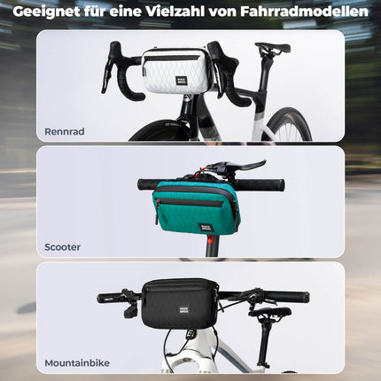 Lenkertasche Fahrradtasche mit Schultergurt 2,1L (Fahrradtaschen) kaufen bei Linkreich – Jetzt entdecken!