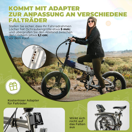 Lenkertasche für Klapprad/Brompton 1,8L (Fahrradtaschen) kaufen bei Linkreich – Jetzt entdecken!