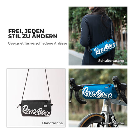Lenkertasche Klein mit Schultergurt 2L/3,6L - SketchRide Series (Fahrradtaschen) kaufen bei Linkreich – Jetzt entdecken!