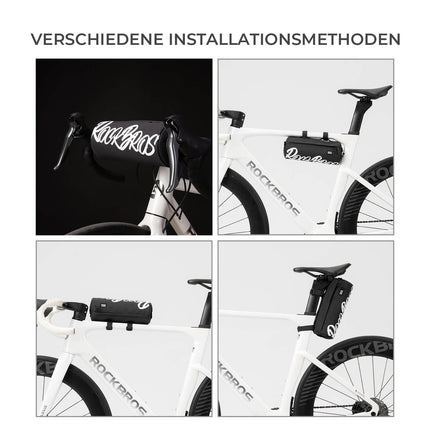 Lenkertasche Klein mit Schultergurt 2L/3,6L - SketchRide Series (Fahrradtaschen) kaufen bei Linkreich – Jetzt entdecken!