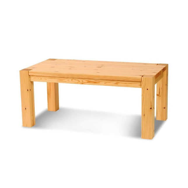 SEO. Leo Couchtisch Beistelltisch Wohnzimmertisch | 100% Bio Kiefer Massivholz - Natur Linkreich