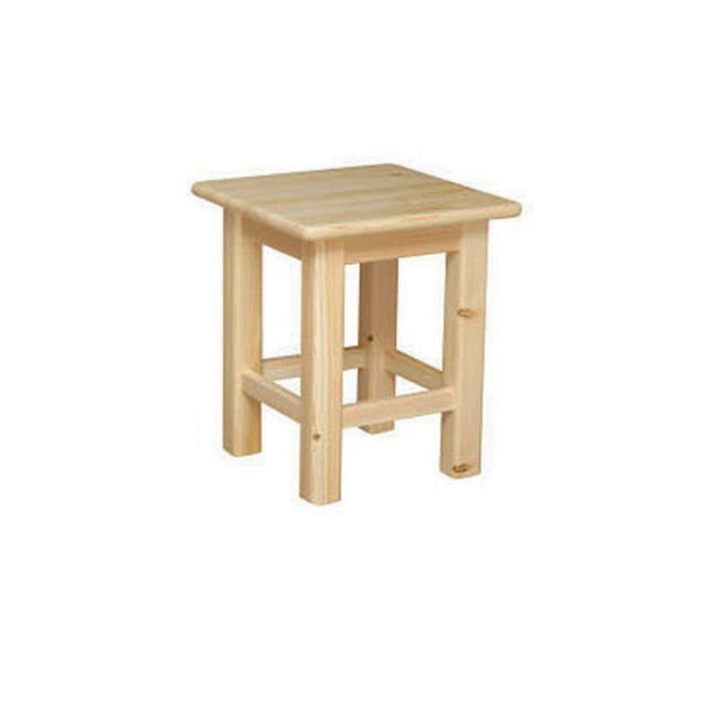 SEO. Leo Hocker | Kinder Hocker Schemel Kiefer Massivholz | 100% Bio - Natur Linkreich