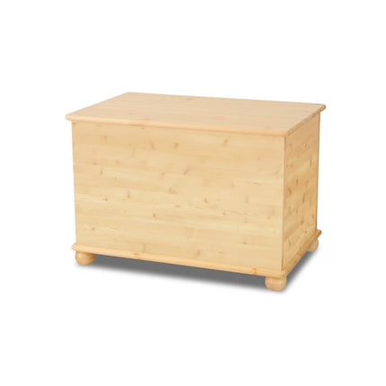 SEO. Leo Schatztruhe / Spielkiste / Holztruhe / Holzkiste | 100% Bio Massivholz - Natur Linkreich