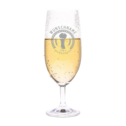 SEO. Leonardo Bierglas mit Gravur "Bierkenner" - Linkreich