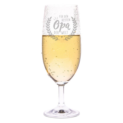 SEO. Leonardo Bierglas mit Gravur "Für den besten Opa der Welt" - Linkreich