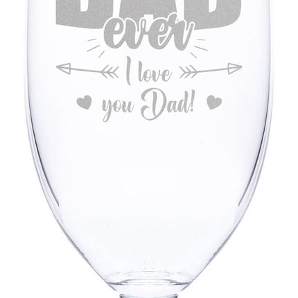 SEO. Leonardo Bierglas mit Gravur "No. 1 Dad" - Linkreich