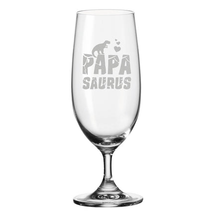 SEO. Leonardo Bierglas mit Gravur "Papa Saurus" - Linkreich