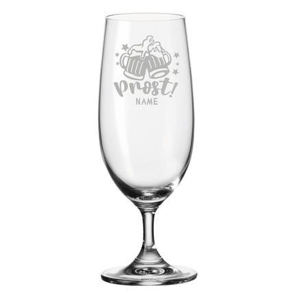 SEO. Leonardo Bierglas mit Gravur "Prost Bier" mit Namen - Linkreich