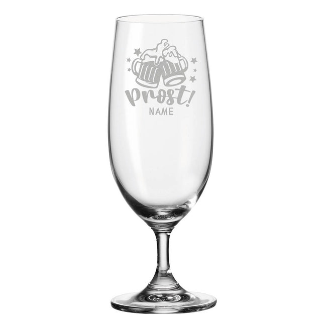 SEO. Leonardo Bierglas mit Gravur "Prost Bier" mit Namen - Linkreich