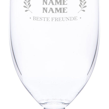 SEO. Leonardo Bierglas mit Gravur "Vater und Sohn" - Linkreich
