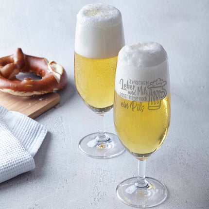 SEO. Leonardo Bierglas mit Gravur "Zwischen Leber und Milz" - Linkreich