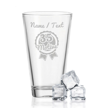 SEO. Leonardo Ciao Wasserglas mit Gravur - Motivauswahl mit Name - Linkreich