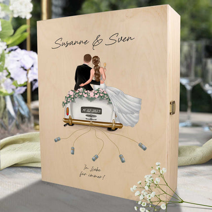 SEO. Leonardo Gläser mit Gravur - Hochzeitsauto & Wedding Love als Set - Puccini Linkreich