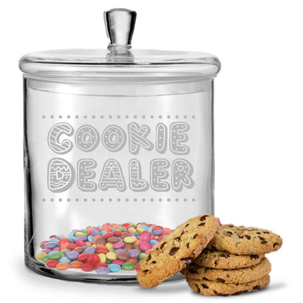 SEO. Leonardo Keksglas mit Gravur "Cookie Dealer" - Linkreich