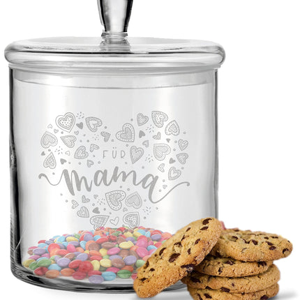 SEO. Leonardo Keksglas mit Gravur "Für Mama" - Linkreich