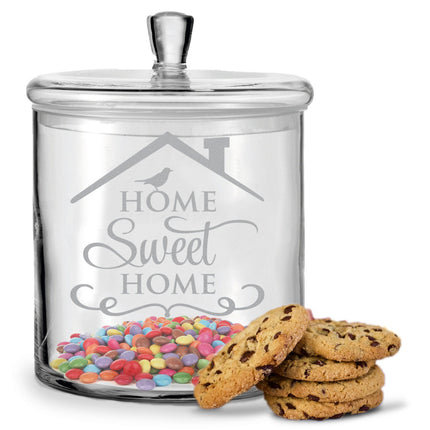 SEO. Leonardo Keksglas mit Gravur "Home Sweet Home" - Linkreich
