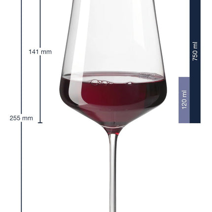 SEO. Leonardo Puccini Weingläser 750 ml im Barock Design mit Namen - Linkreich