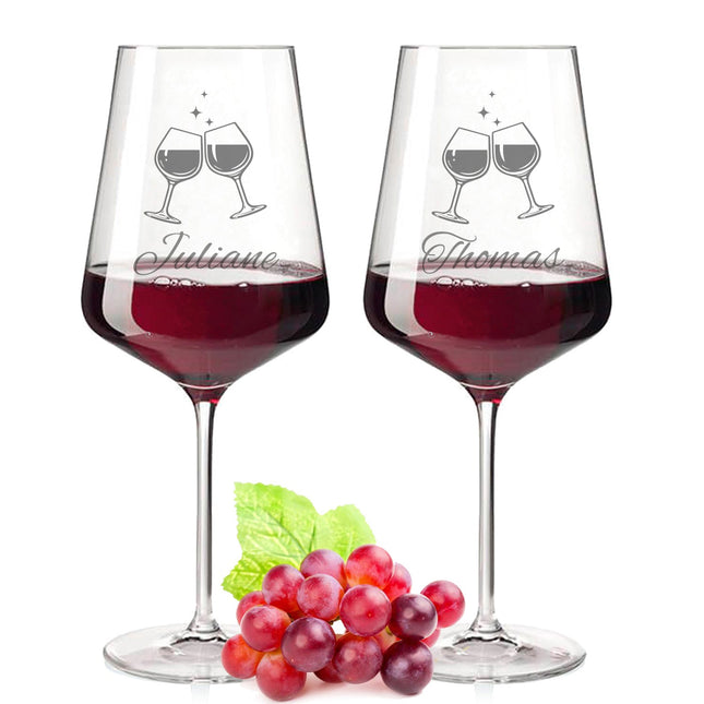 SEO. Leonardo Puccini Weingläser 750 ml im Prost Design mit Namen - Linkreich
