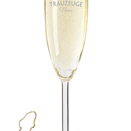 SEO. Leonardo Sektglas mit Gravur "Der beste Freund wird Trauzeuge" - Linkreich