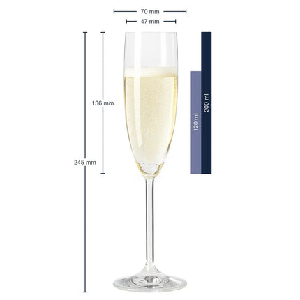 SEO. Leonardo Sektglas mit Gravur im "Amore" Design - Sekt Linkreich