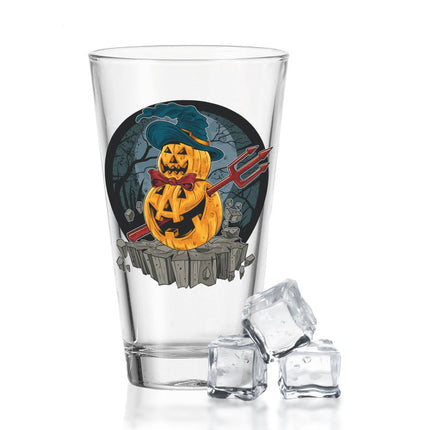 SEO. Leonardo Wasserglas mit UV - Druck "Pumpkin" für Halloween - Linkreich
