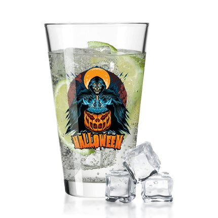 SEO. Leonardo Wasserglas mit UV - Druck "Reaper" für Halloween - Linkreich