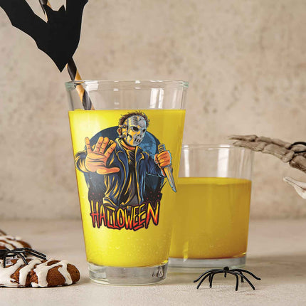 SEO. Leonardo Wasserglas mit UV - Druck "Slasher" für Halloween - Linkreich