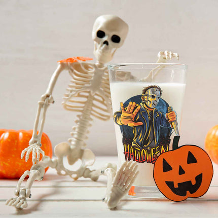 SEO. Leonardo Wasserglas mit UV - Druck "Slasher" für Halloween - Linkreich