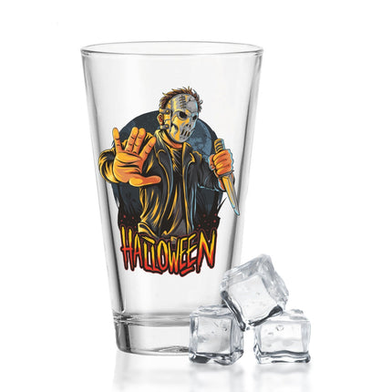 SEO. Leonardo Wasserglas mit UV - Druck "Slasher" für Halloween - Linkreich