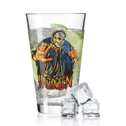 SEO. Leonardo Wasserglas mit UV - Druck "Slasher" für Halloween - Linkreich