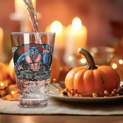 SEO. Leonardo Wasserglas mit UV - Druck "Werwolf V2" für Halloween - Linkreich