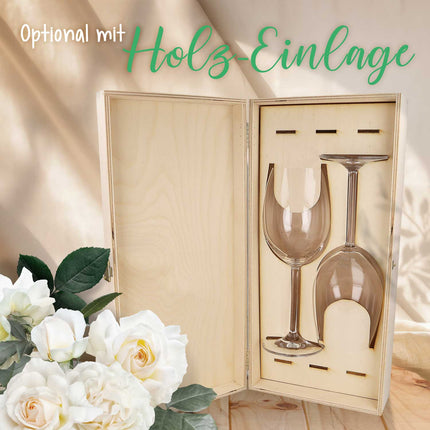 SEO. Leonardo Weingläser mit Gravur als Set - "Flower Wedding" - Daily Linkreich