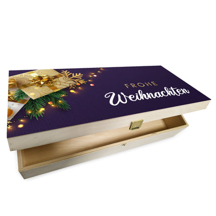 SEO. Leonardo Weingläser mit Gravur im "Geschenke" Design inkl. Holzkiste - Linkreich