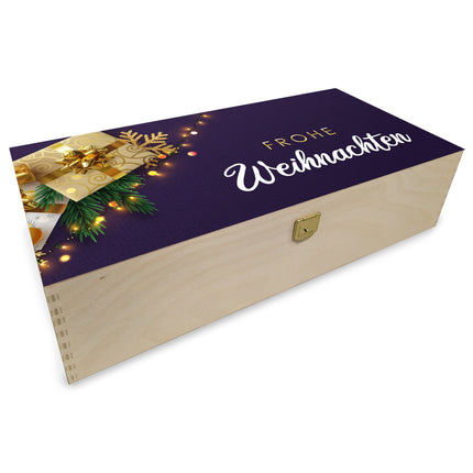 SEO. Leonardo Weingläser mit Gravur im "Geschenke" Design inkl. Holzkiste - Linkreich