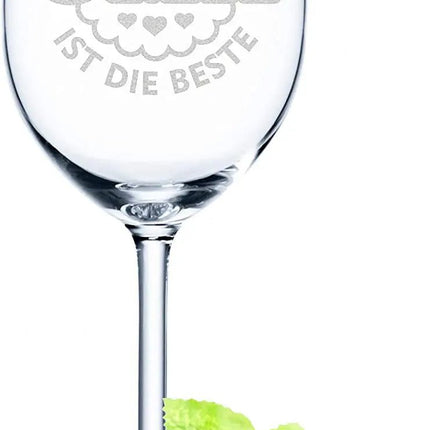 SEO. Leonardo Weingläser "Oma ist die Beste" & "Opa ist der Beste" im Set inkl. gravierter Holzkiste - Linkreich
