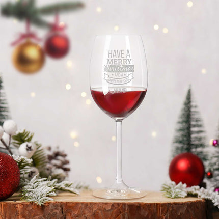 SEO. Leonardo Weinglas mit Gravur "Have a Merry Christmas" - Daily Linkreich