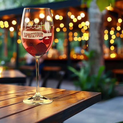 SEO. Leonardo Weinglas mit Gravur - "Lillet Spritztour" - Daily Linkreich