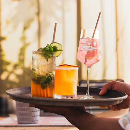 SEO. Leonardo Weinglas mit Gravur - "Lillet Spritztour" - Puccini Linkreich