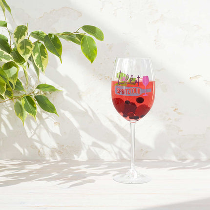 SEO. Leonardo Weinglas mit Gravur - "Lillet Spritztour" - Daily Linkreich