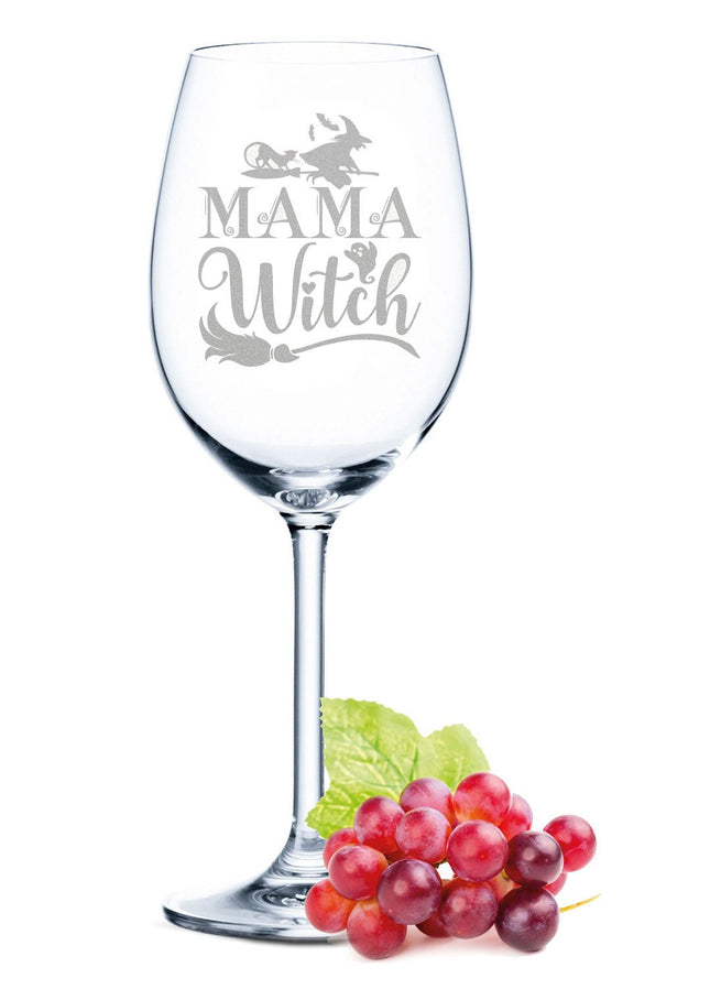 SEO. Leonardo Weinglas mit Gravur "Mama Witch" - Daily Linkreich